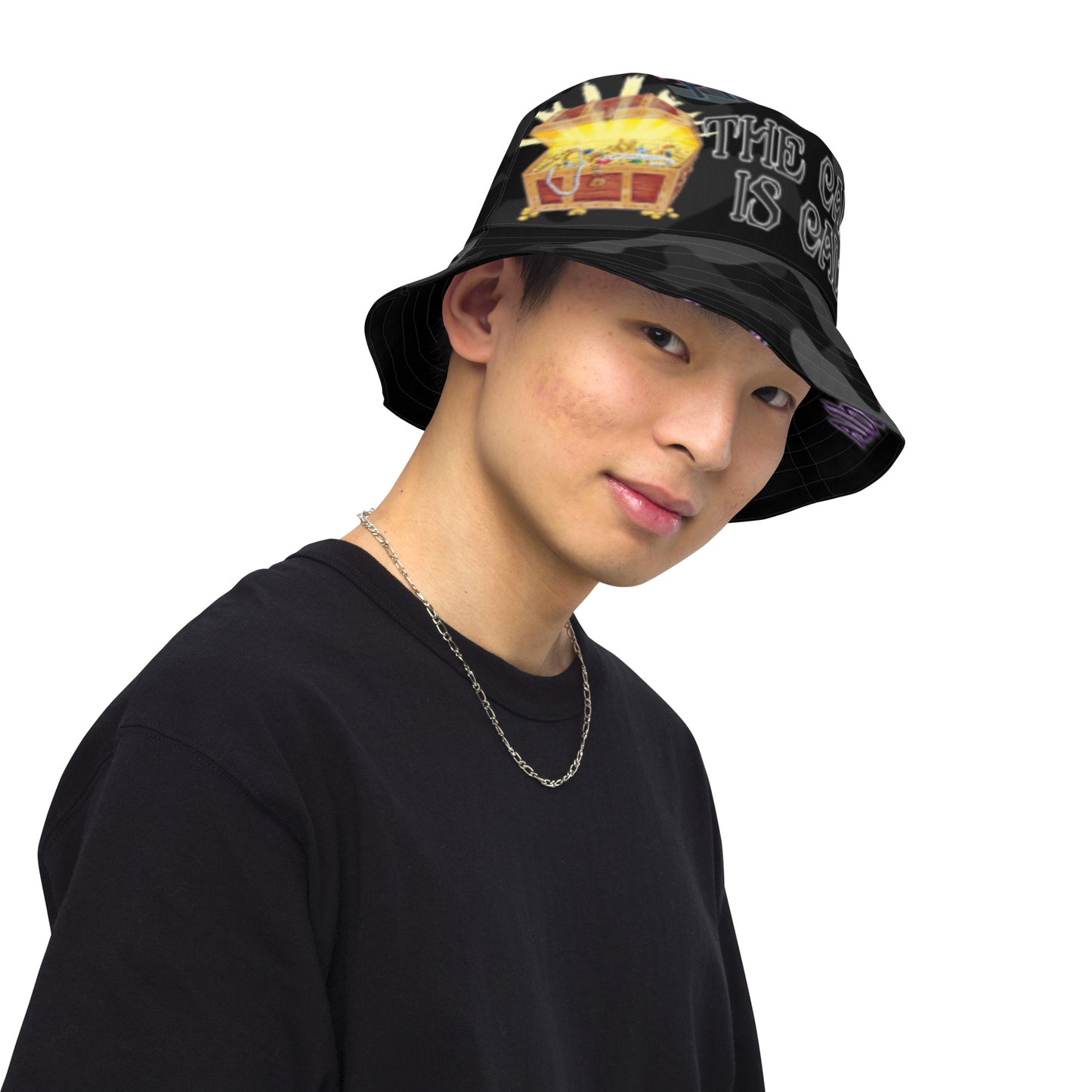 AMP Reversible bucket hat