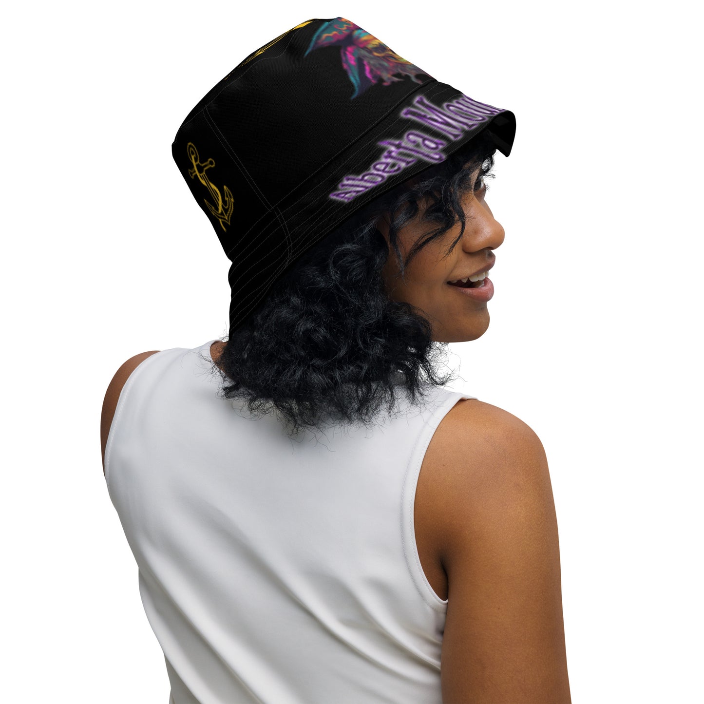 AMP Reversible bucket hat