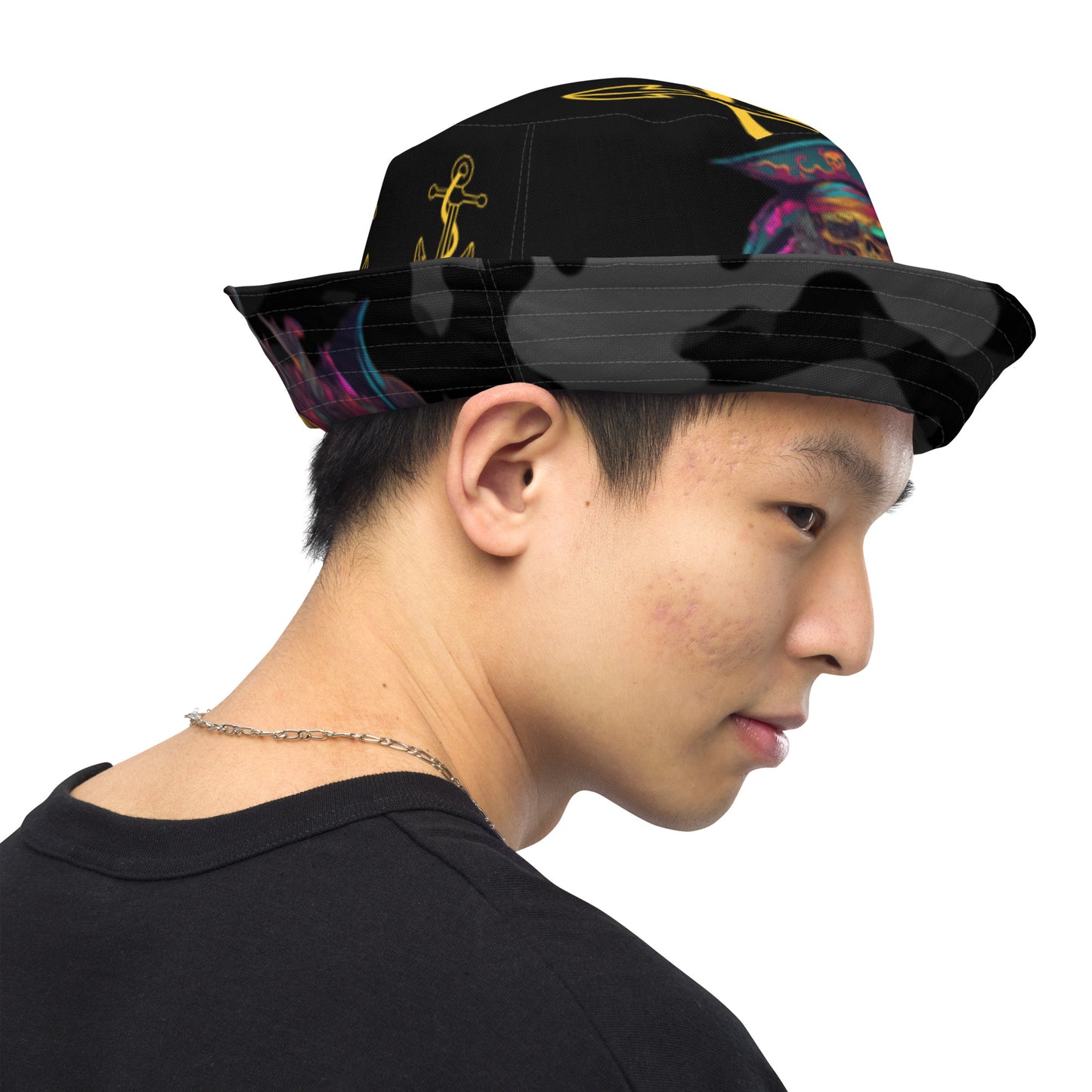 AMP Reversible bucket hat
