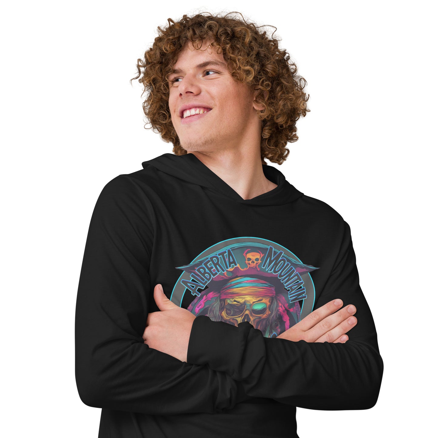 "Captain Is Calling" Hooded Long Sleeve