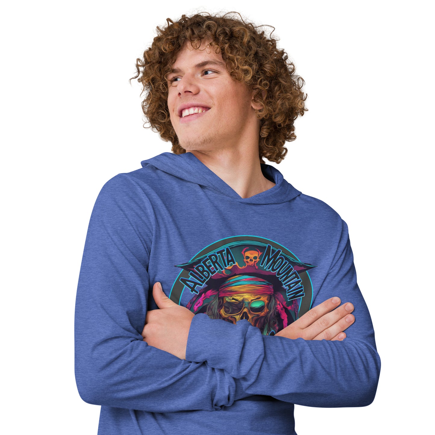 "Captain Is Calling" Hooded Long Sleeve