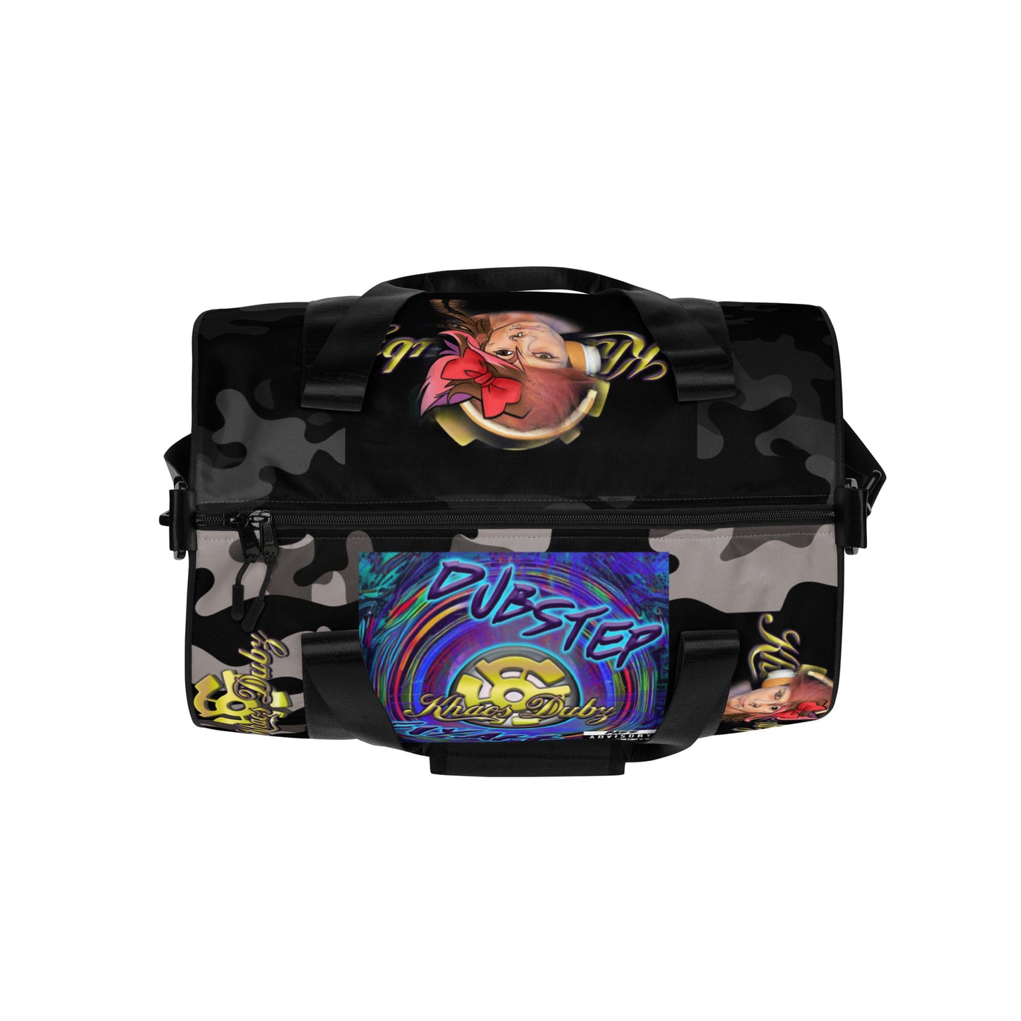 Dubstep Fiyah Custom gym bag