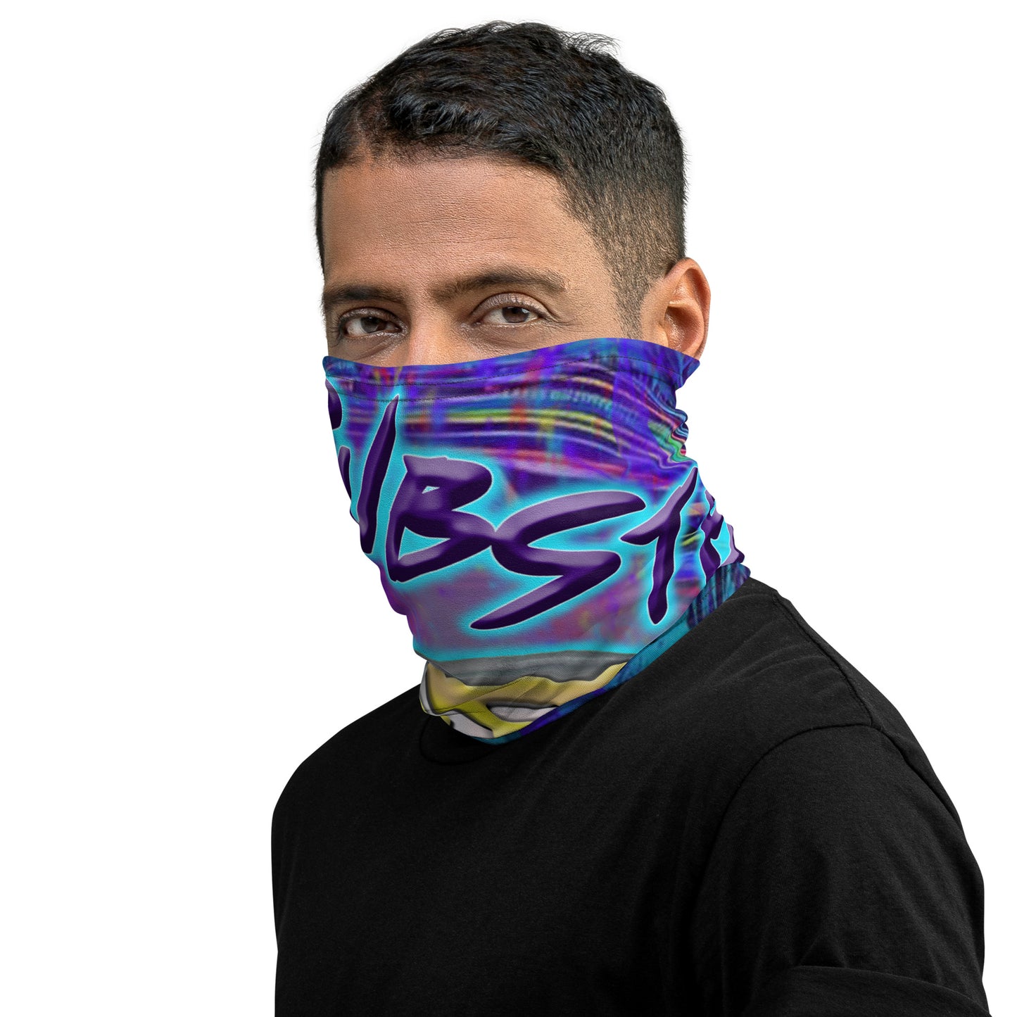 Dubstep Fiyah Neck Gaiter