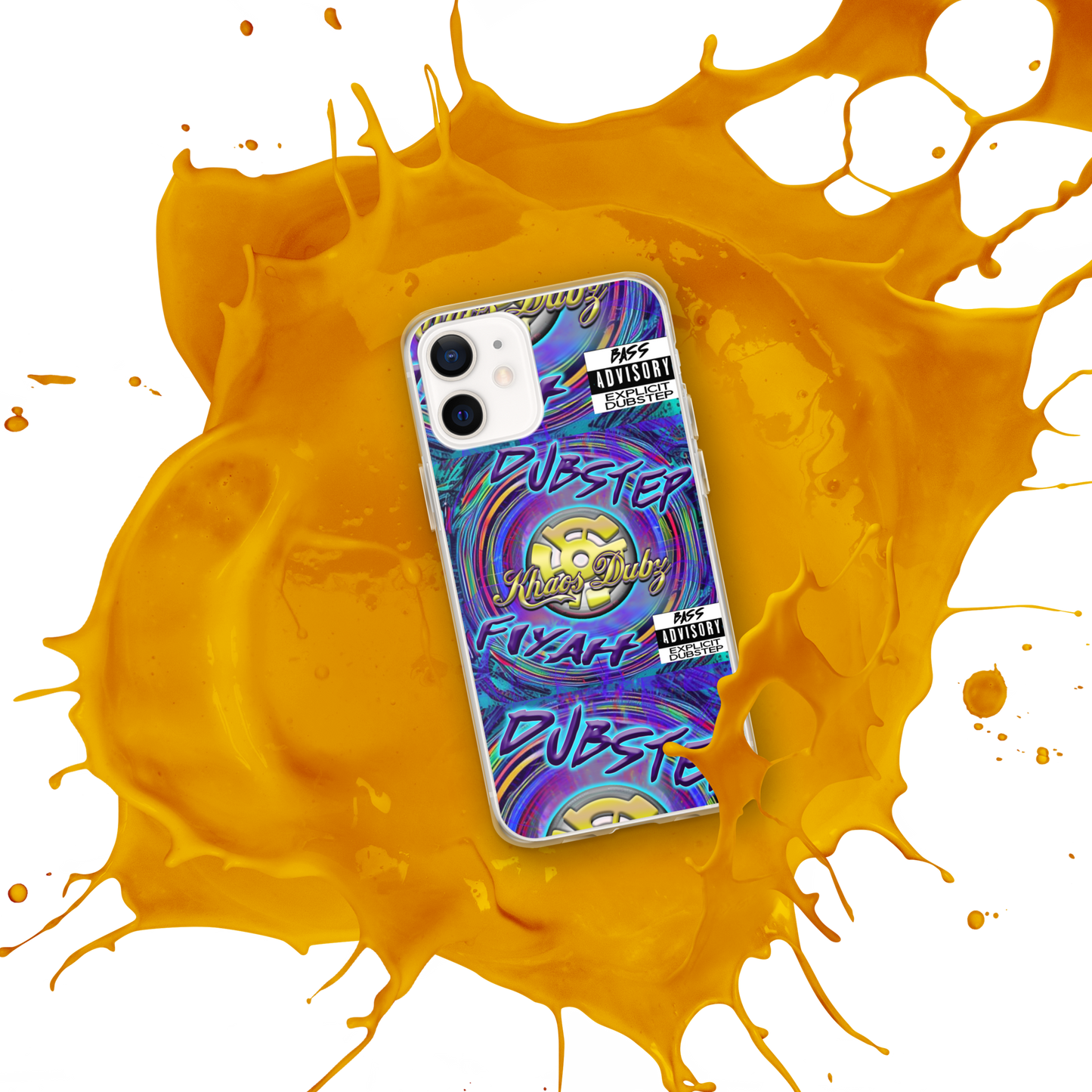 Dubstep Fiyah iPhone Case
