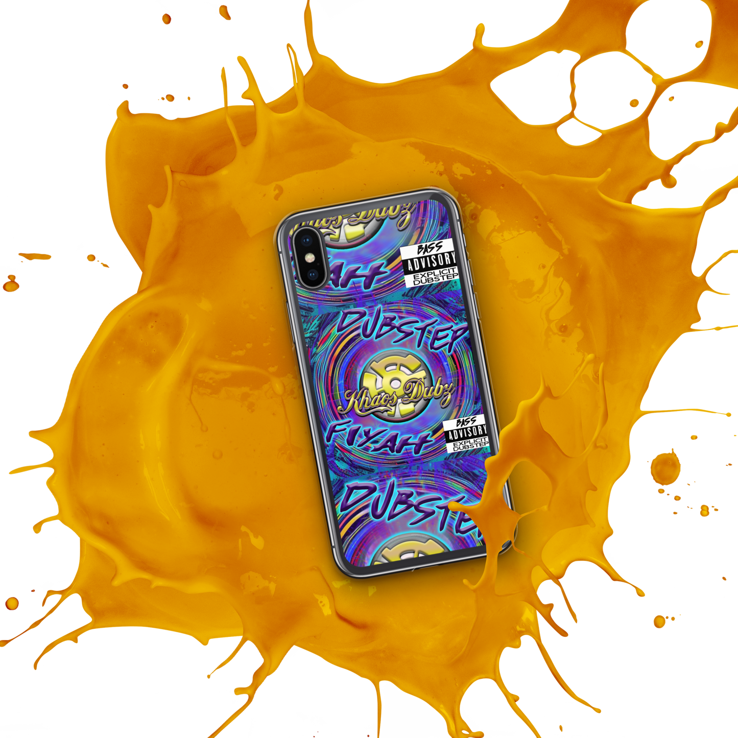 Dubstep Fiyah iPhone Case