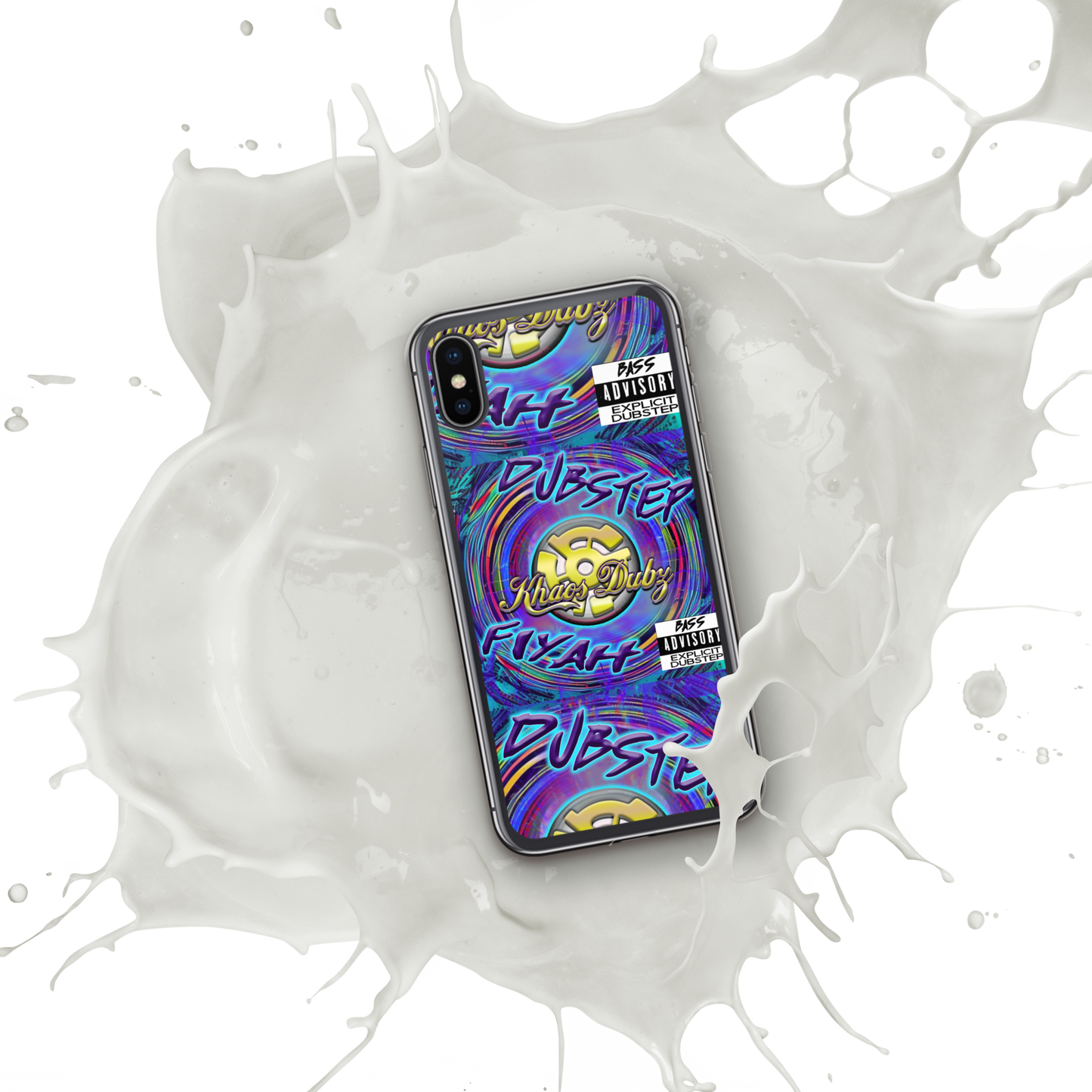 Dubstep Fiyah iPhone Case