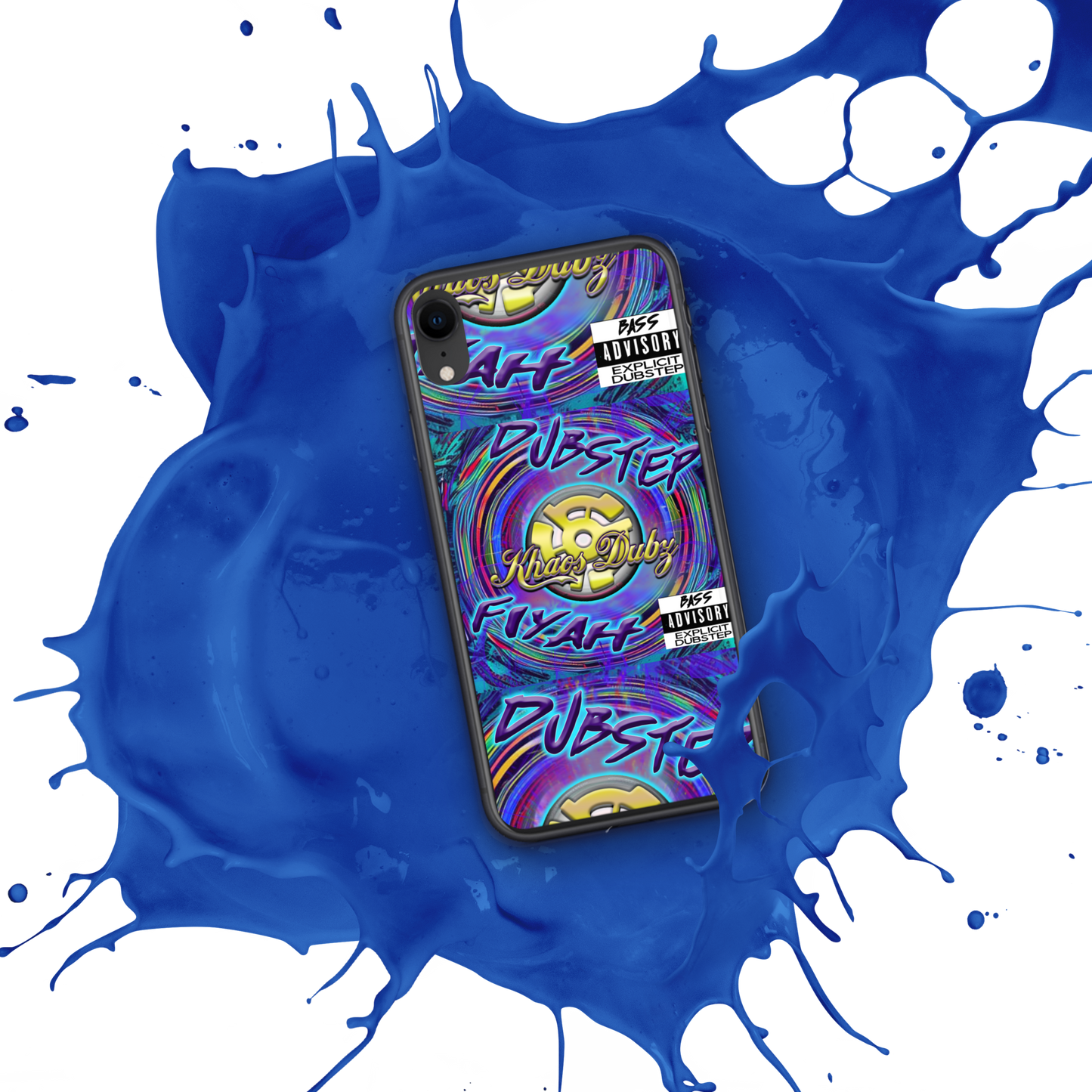 Dubstep Fiyah iPhone Case