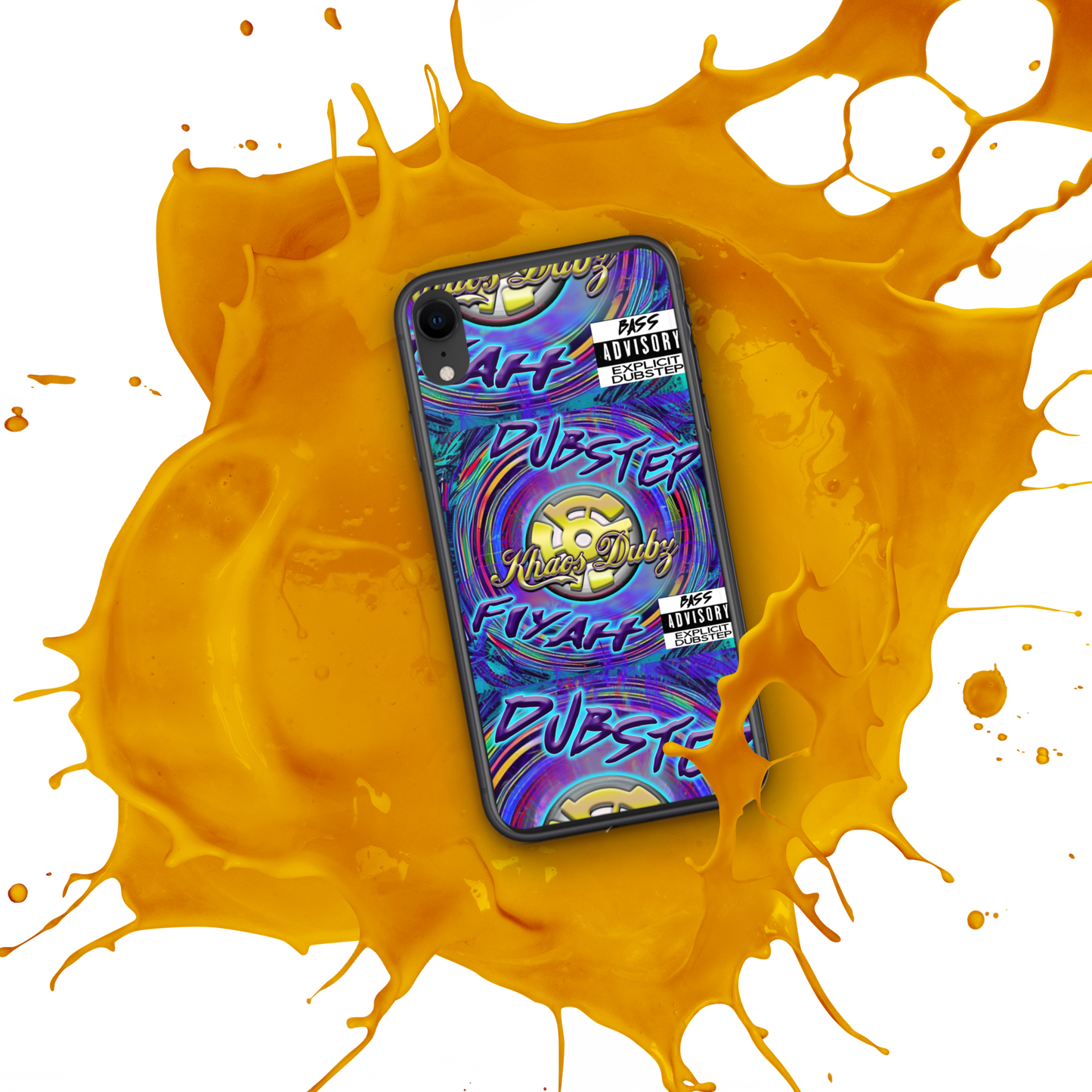 Dubstep Fiyah iPhone Case