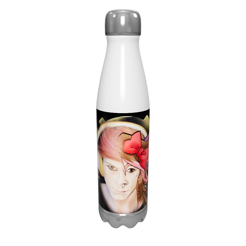 Dubstep Fiyah Stainless Steel Water Bottle