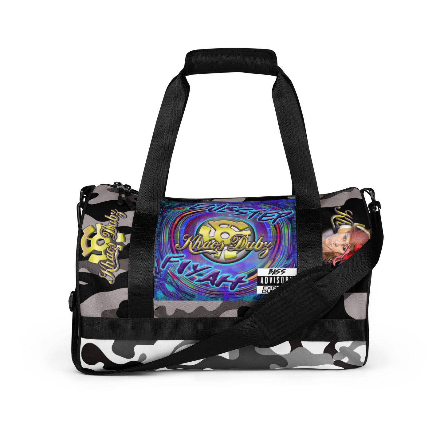 Dubstep Fiyah Custom gym bag