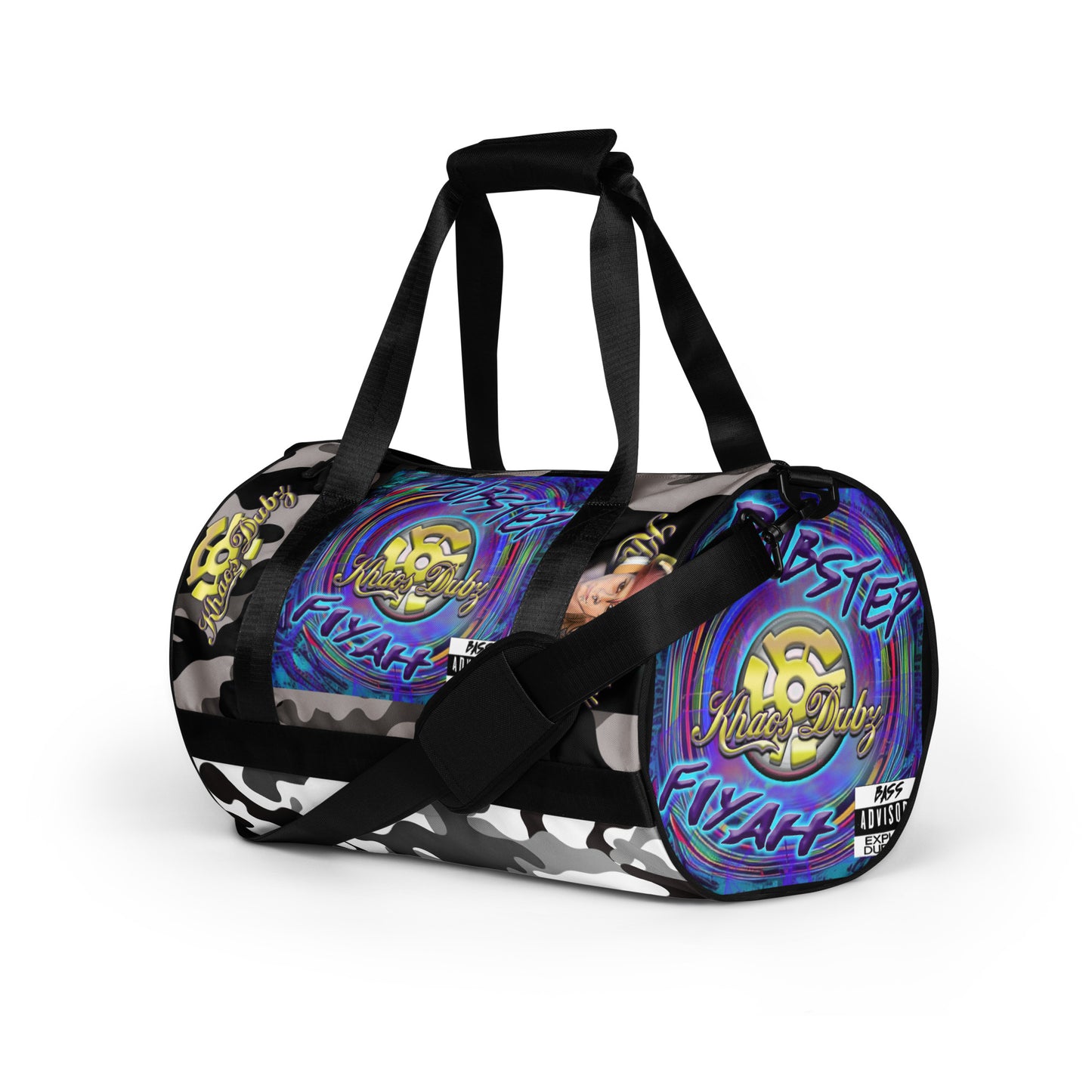 Dubstep Fiyah Custom gym bag