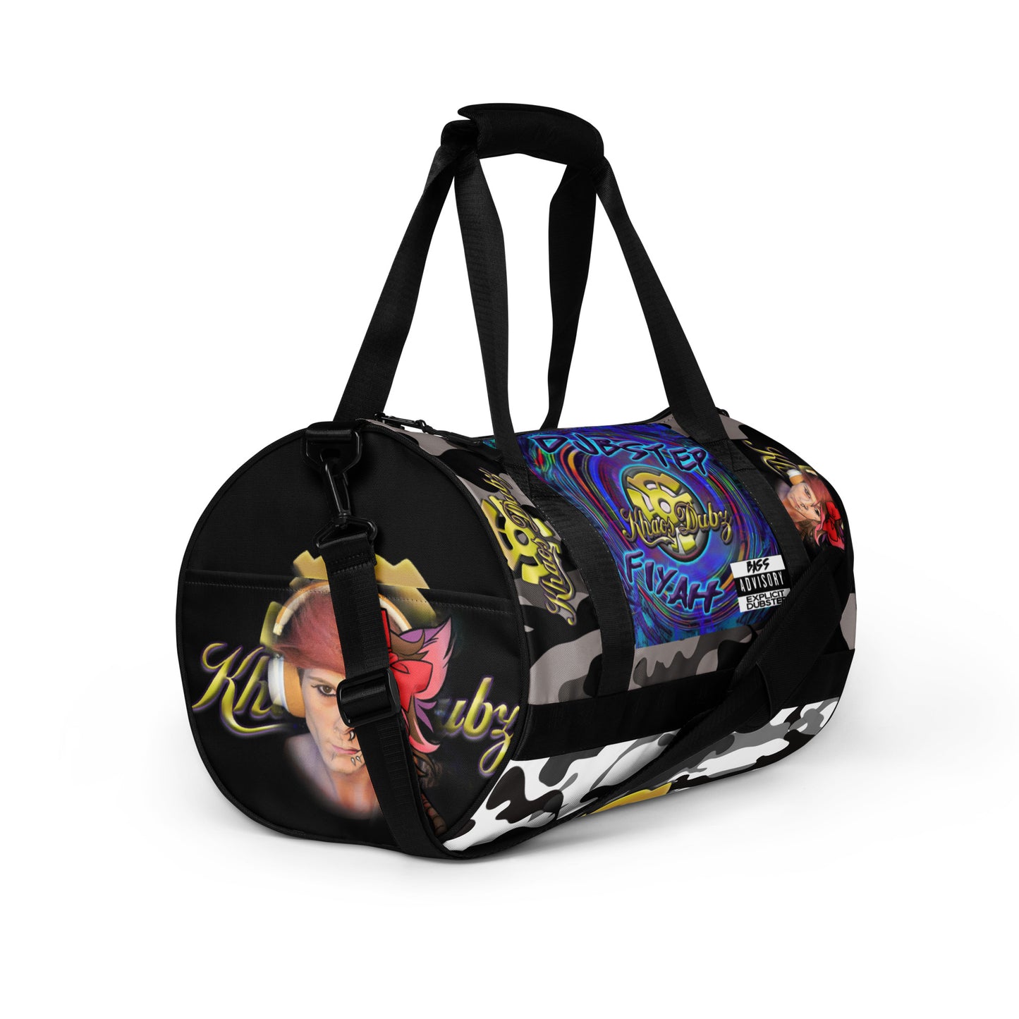 Dubstep Fiyah Custom gym bag