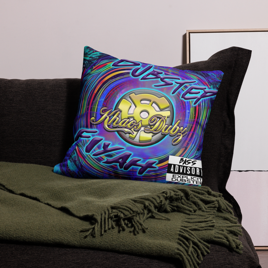 Premium Dubstep Fiyah Pillow