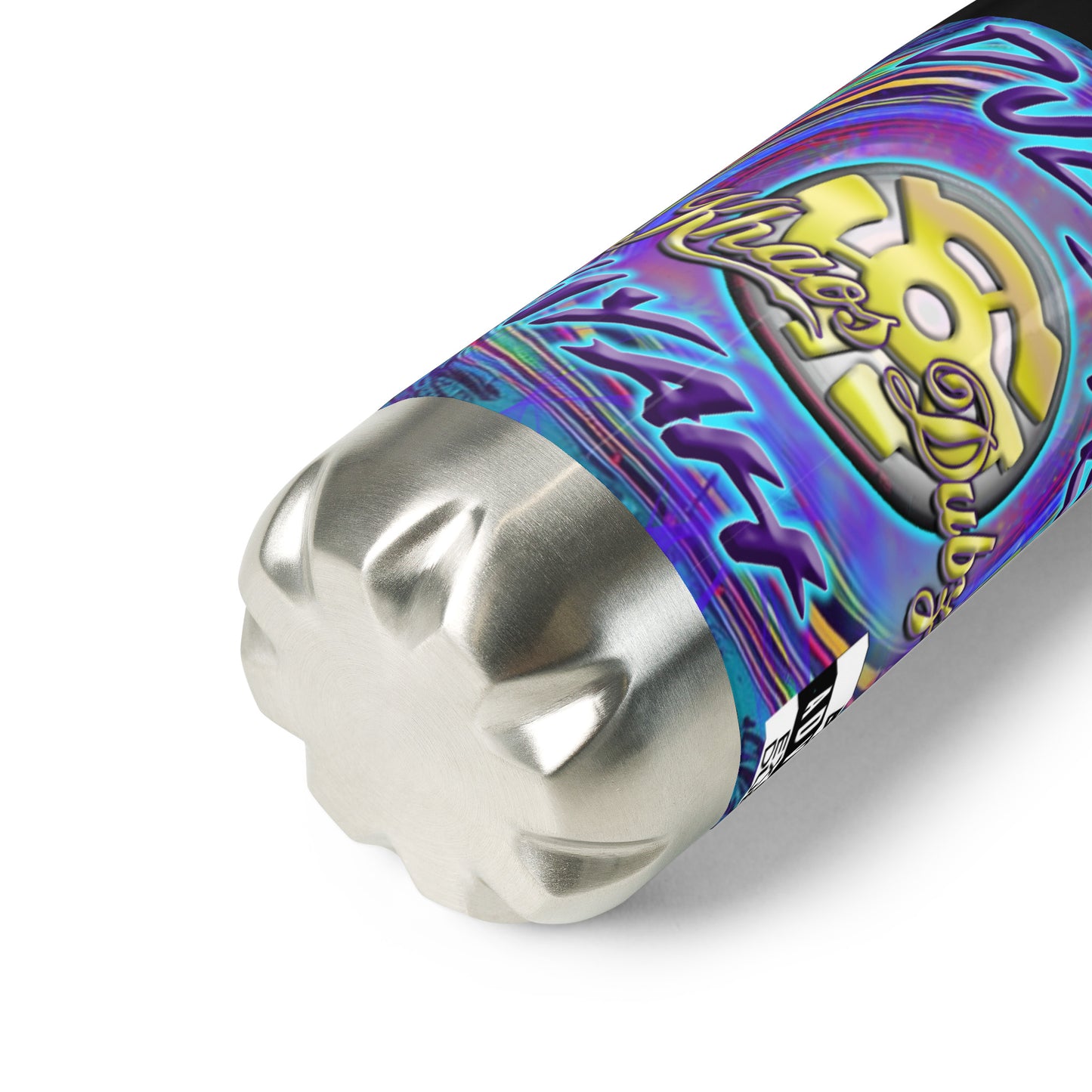 Dubstep Fiyah Stainless Steel Water Bottle