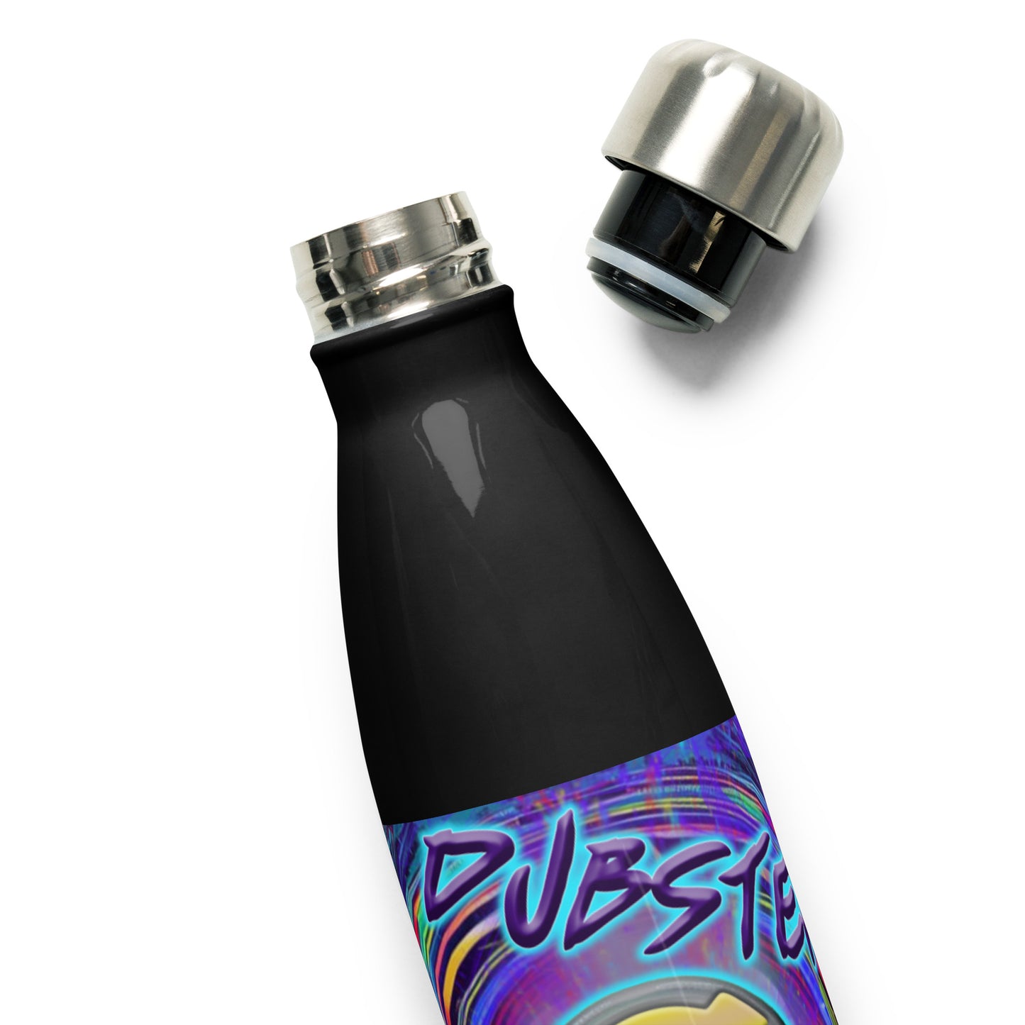 Dubstep Fiyah Stainless Steel Water Bottle