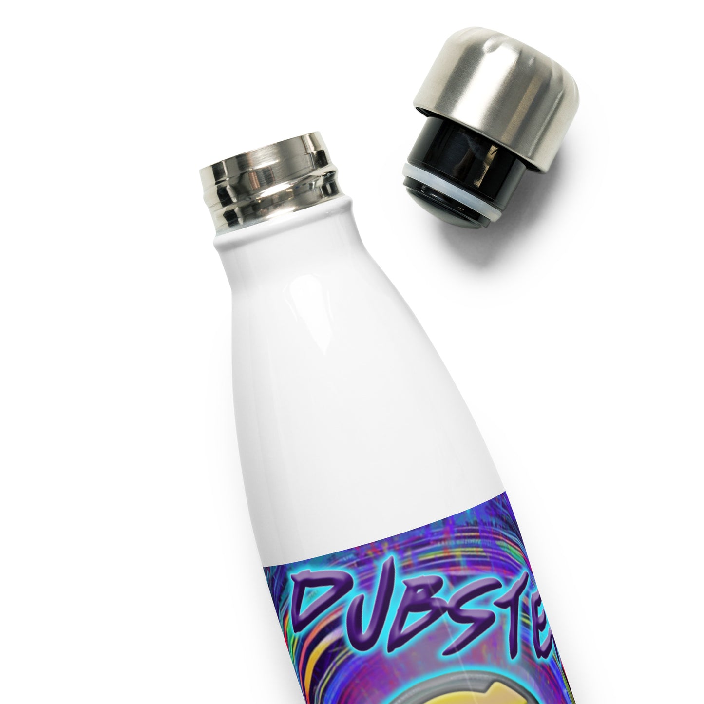 Dubstep Fiyah Stainless Steel Water Bottle