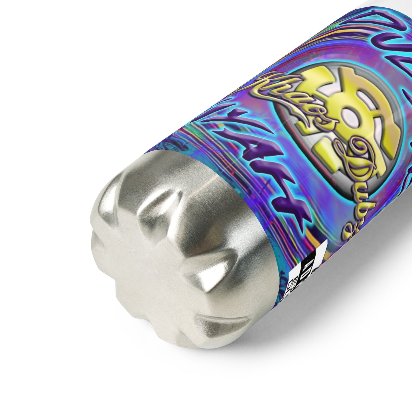 Dubstep Fiyah Stainless Steel Water Bottle